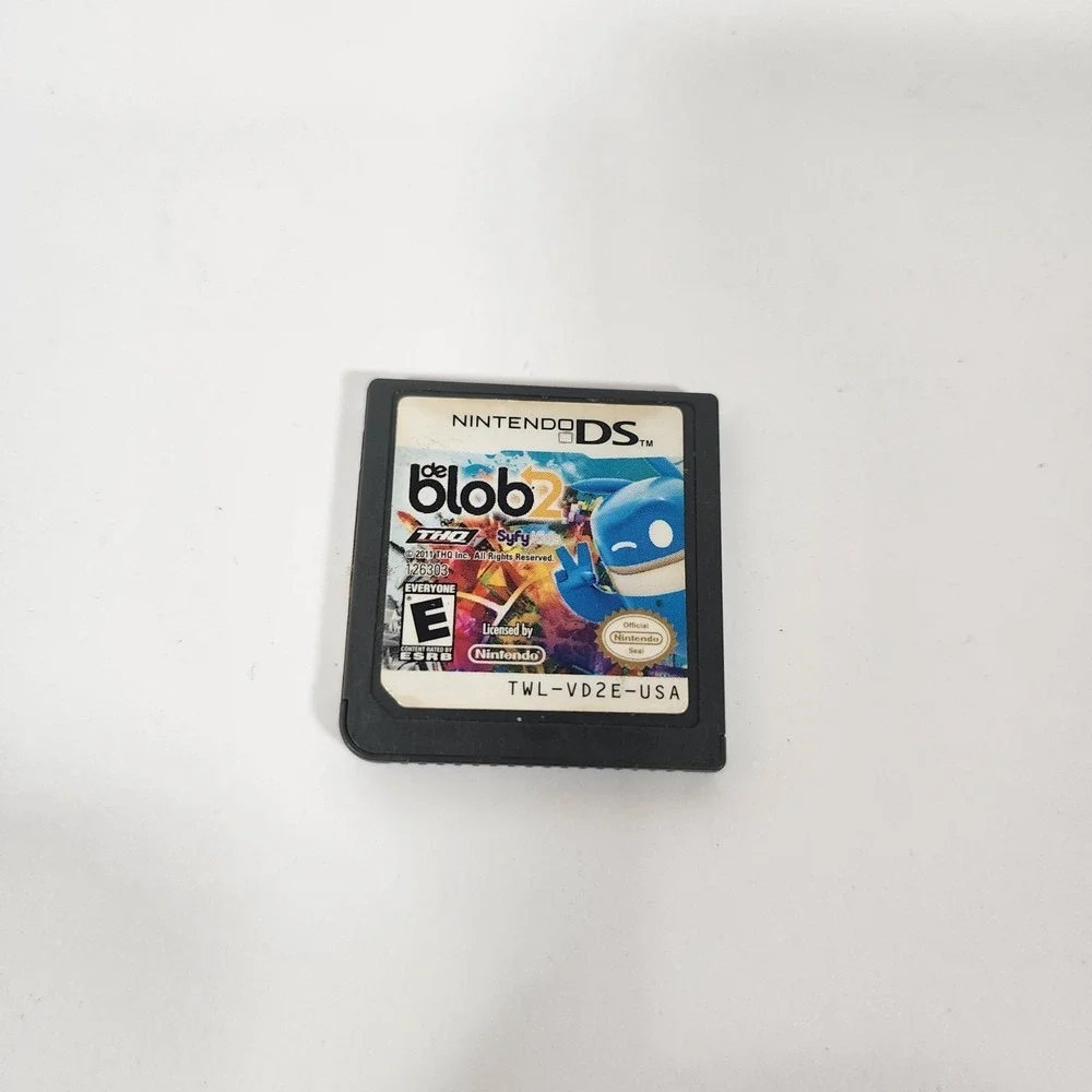 De Blob 2 (Nintendo DS, 2011) Game And Case, Tested And Working